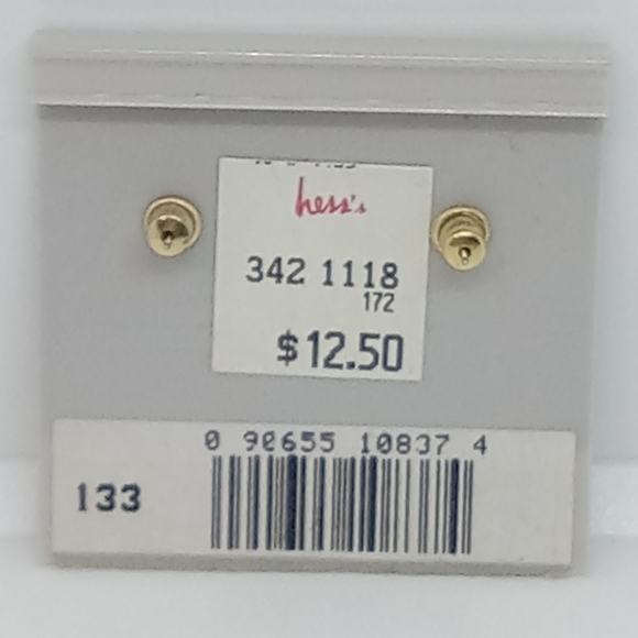 👍 5 for $20 vintage Marvella rhinestone & faux pearl drop earrings on card - Picture 4 of 5